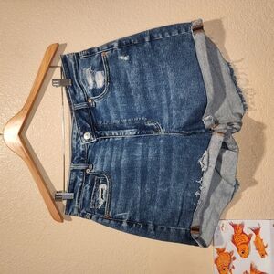 Denim Blue Women's Shorts